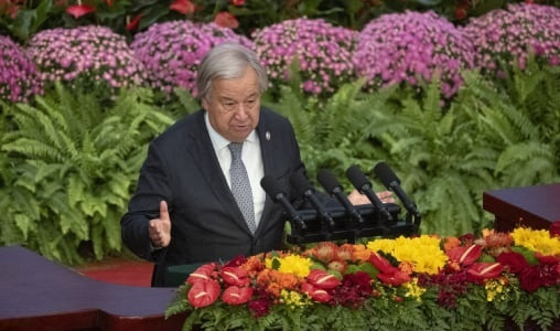 Sommet FOCAC | Antonio Guterres salue le partenariat Chine-Afrique