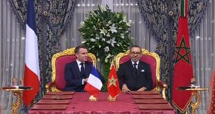 Rabat | Entretiens entre SM le Roi Mohammed VI et le Président français Emmanuel Macron