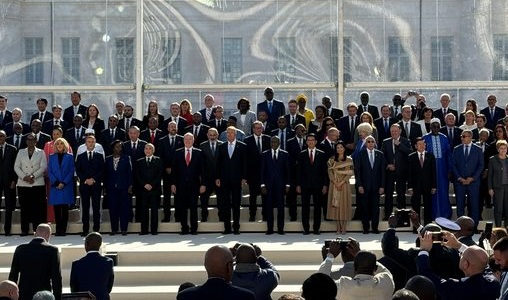 France | Ouverture du XIXe Sommet de la Francophonie au château de Villers-Cotterêts