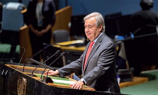 Guterres félicite le Maroc pour le respect du cessez-le-feu et la coopération entre FAR et MINURSO