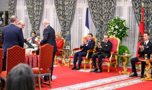 Maroc-France | Signature de 22 nouveaux accords devant le Roi Mohammed VI et le Président Emmanuel Macron