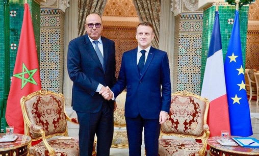 Rabat | Le Président français Emmanuel Macron reçoit M. Ould Errachid