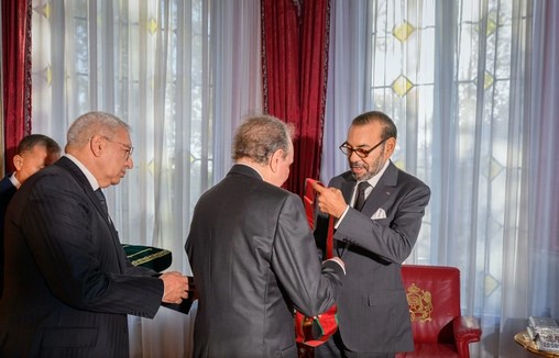 SM le Roi Mohammed VI, que Dieu Le Glorifie, a également reçu M. Ahmed Lahlimi Alami