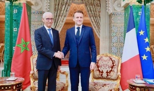 Rabat | Le Président français Emmanuel Macron reçoit M. Talbi Alami