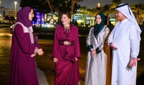 Année Culturelle Qatar-Maroc | La Princesse Lalla Hasnaa inaugure le pavillon marocain « Dar Al Maghreb » à Doha