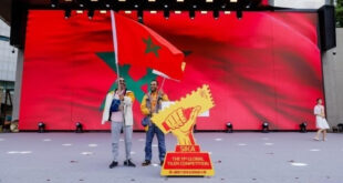 Master Zlayji | Concours International de Carreleurs en Chine, le Maroc remporte le Bronze