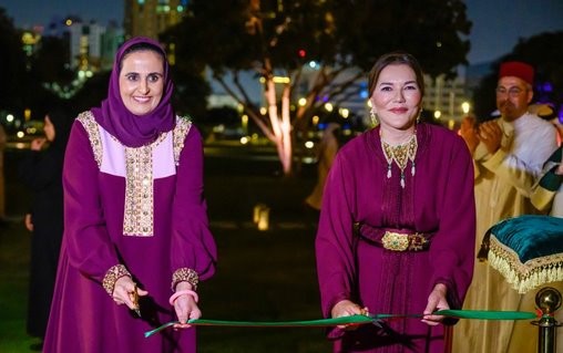 Année Culturelle Qatar-Maroc | La Princesse Lalla Hasnaa inaugure le pavillon marocain « Dar Al Maghreb » à Doha