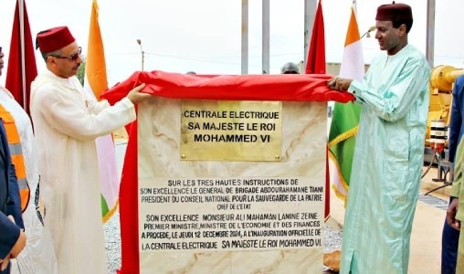 Niamey | Inauguration de la Centrale électrique « Sa Majesté le Roi Mohammed VI »