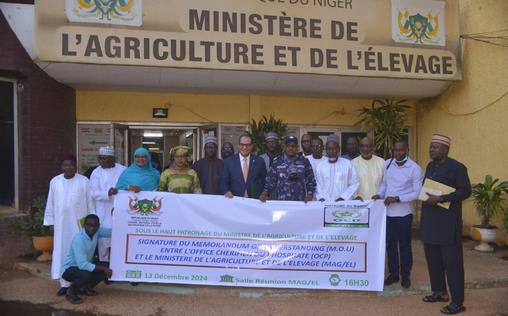 OCP Africa et le Niger s’associent en faveur de la transformation des chaînes de valeur agricoles