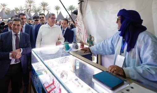 Nouvel An Amazigh | Akhannouch visite le Salon de l’artisanat d’Agadir Ida-Outanane