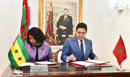 Le Maroc et Sao Tomé-et-Principe signent une nouvelle Feuille de Route de Coopération pour la période 2025-2027