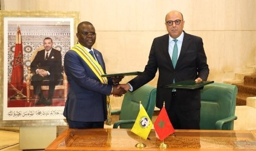 Signature d’un accord entre la Chambre des conseillers et le Parlement de la CEMAC