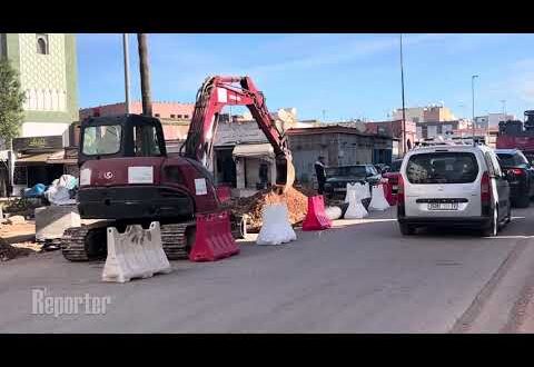 Casablanca | Les travaux de réaménagement du boulevard Afghanistan avancent à bon rythme