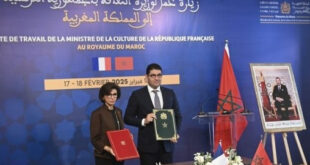 Maroc-France | Signature de plusieurs accords de coopération dans le domaine culturel