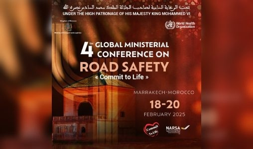 Marrakech hôte de la 4e édition de la Conférence ministérielle mondiale sur la sécurité routière