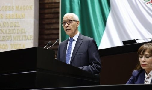 Rachid Talbi Alami prononce un discours devant la Chambre des députés du Mexique