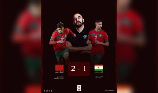 Éliminatoires Mondial 2026 | Le Maroc s’impose (2-1) face au Niger et conforte son leadership