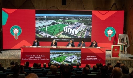 La Fédération royale marocaine de football tient son assemblée générale ordinaire