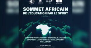 Tibu Africa organise la 3ᵉ édition du Sommet de l’éducation par le Sport en Afrique